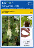 Black Cohosh. ESCOP Herbal Monographs